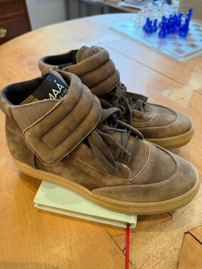 Maa High-Top Suede sneakers